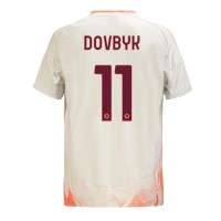 Pánský Fotbalový dres AS Roma Artem Dovbyk #11 2024-25 Venkovní Krátký Rukáv